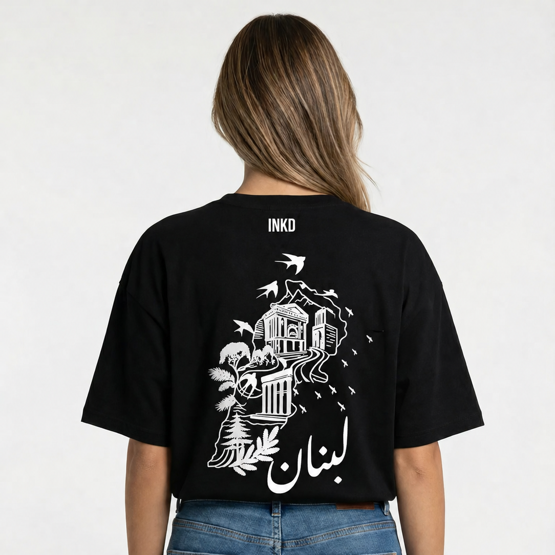 Lebanon Map T-Shirt